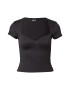 Gina Tricot Tricou 'Margot' negru - Pled.ro