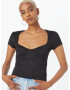 Gina Tricot Tricou 'Margot' negru - Pled.ro