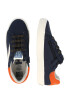 GIOSEPPO Sneaker 'ADNET' bleumarin / portocaliu / alb - Pled.ro