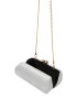 GLAMOROUS Clutch argintiu - Pled.ro