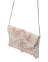 GLAMOROUS Clutch crem / roz pastel / roșu / transparent - Pled.ro