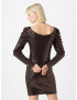 GLAMOROUS Rochie de cocktail bronz - Pled.ro