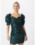 GLAMOROUS Rochie de cocktail verde - Pled.ro