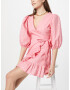 GLAMOROUS Rochie roz / roz / alb - Pled.ro