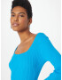 GLAMOROUS Rochie tricotat cyan - Pled.ro