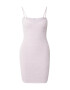 GLAMOROUS Rochie tricotat roz deschis / argintiu - Pled.ro