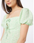 GLAMOROUS Rochie turcoaz / galben curry / verde deschis / alb murdar - Pled.ro