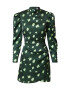 GLAMOROUS Rochie verde smarald / verde deschis - Pled.ro