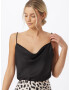 GLAMOROUS Top negru - Pled.ro