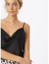 GLAMOROUS Top negru - Pled.ro