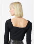 GLAMOROUS Tricou negru - Pled.ro