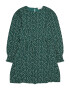 GRUNT Rochie 'Colette' verde / alb - Pled.ro