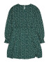 GRUNT Rochie 'Colette' verde / alb - Pled.ro