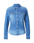 GUESS Bluză albastru denim - Pled.ro