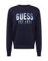 GUESS Bluză de molton albastru / bleumarin / alb - Pled.ro