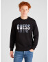 GUESS Bluză de molton albastru / negru / alb - Pled.ro