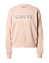 GUESS Bluză de molton roz pudră / transparent / alb - Pled.ro