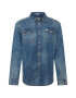 GUESS Cămașă albastru denim - Pled.ro