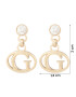 GUESS Cercei auriu / transparent - Pled.ro