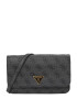 GUESS Clutch 'ALEXIE' gri metalic / negru - Pled.ro