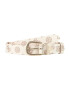 GUESS Curea 'BRIANA' crem / maro deschis / auriu - Pled.ro