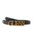 GUESS Curea gri / negru - Pled.ro