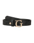 GUESS Curea 'Vikky' auriu / negru - Pled.ro