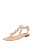 GUESS Flip-flops 'Sefora' crem / transparent - Pled.ro