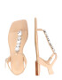 GUESS Flip-flops 'Sefora' crem / transparent - Pled.ro