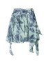 GUESS Fustă bleumarin / verde pastel - Pled.ro