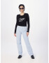 GUESS Jeans 'MELROSE' albastru deschis / alb - Pled.ro