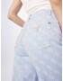 GUESS Jeans 'MELROSE' albastru deschis / alb - Pled.ro