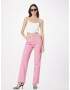 GUESS Jeans 'MELROSE' rosé / alb - Pled.ro