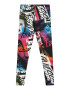 GUESS Leggings albastru deschis / roz / negru / alb - Pled.ro