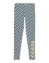 GUESS Leggings albastru închis / galben pastel / alb - Pled.ro