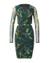 GUESS Rochie 'LAINEY' verde limetă / verde pin - Pled.ro