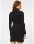 GUESS Rochie tricotat negru / argintiu - Pled.ro