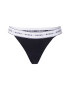 GUESS Slip 'CARRIE' negru / alb - Pled.ro