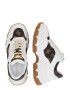 GUESS Sneaker low 'BRECKY3' maro caramel / maro închis / alb - Pled.ro