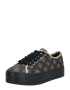 GUESS Sneaker low 'BUDDI2' maro / auriu / negru - Pled.ro