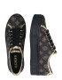 GUESS Sneaker low 'BUDDI2' maro / auriu / negru - Pled.ro