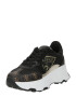 GUESS Sneaker low 'CALEBB5' maro caramel / auriu / negru - Pled.ro