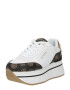 GUESS Sneaker low 'CAMRIO4' sepie / auriu / negru / alb - Pled.ro