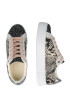 GUESS Sneaker low 'GARMINI2' bej / maro închis - Pled.ro