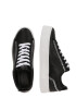 GUESS Sneaker low 'Gianele' negru / alb - Pled.ro