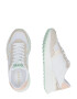 GUESS Sneaker low gri piatră / verde mentă / roz pudră / alb - Pled.ro