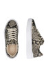 GUESS Sneaker low 'HILAN' bej / negru - Pled.ro