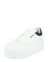 GUESS Sneaker low 'LIFET' negru / alb - Pled.ro