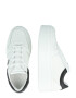 GUESS Sneaker low 'LIFET' negru / alb - Pled.ro