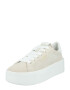 GUESS Sneaker low 'MARILYN' auriu / alb murdar / alb lână - Pled.ro